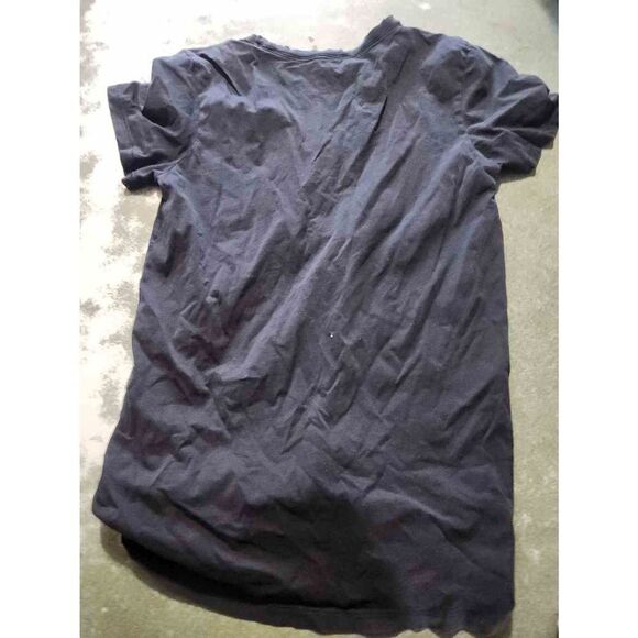 AG Adriano Goldschmied Women's Henson true black Tee sz Small - Picture 5 of 5